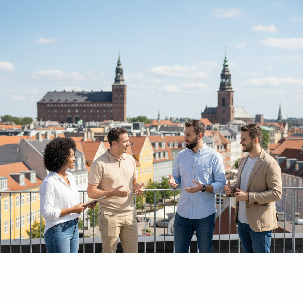 Copenhagen cityscape